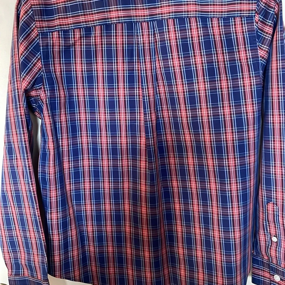 L.L.Bean Ladies Wrinkle Free button up blouse. Cotton. S/Pet. Nice! - Picture 5 of 8